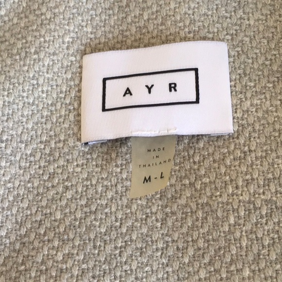 AYR Lightweight Wool Long Coat Unstructured - Picture 4 of 8